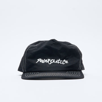 Polar Skate Co - Surf Logo Earl Cap (Black)