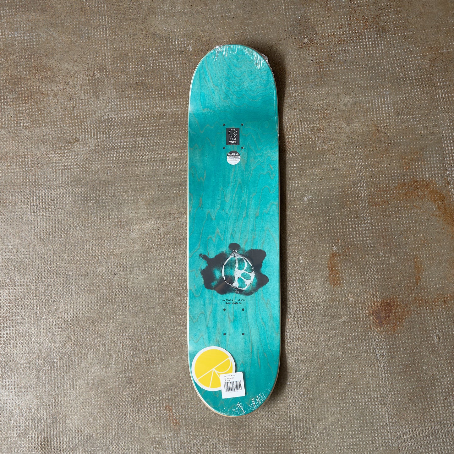 Polar Skate Co - Team Stroke Logo Cream Deck 8.125
