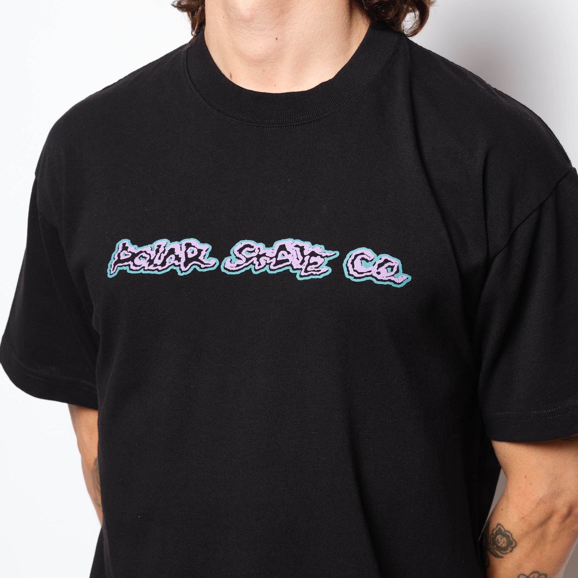 Polar Skate Co - Tee  Lovely Day (Black)