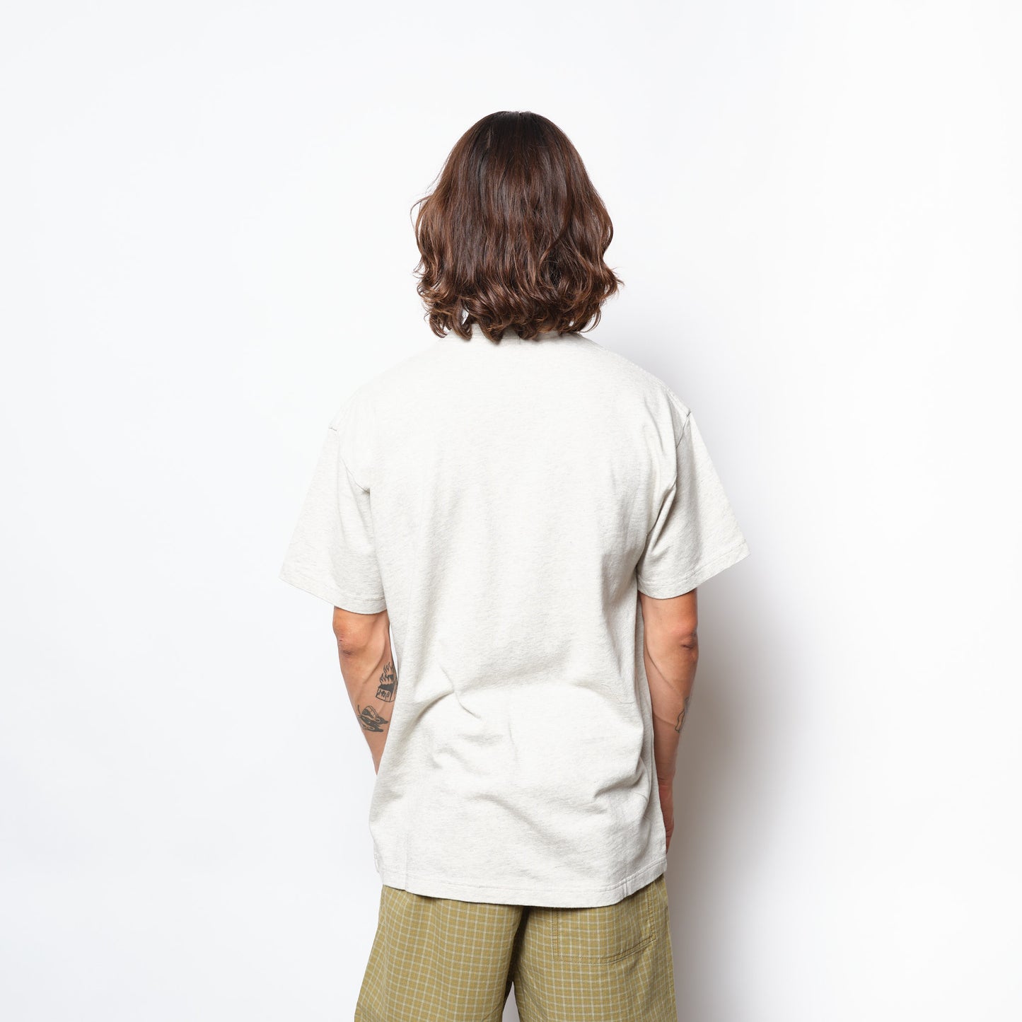 Polar Skate Co - Tee Mindfulness (Ivory Grey Melange)