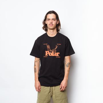 Polar Skate Co - Tee No Worries (Black)
