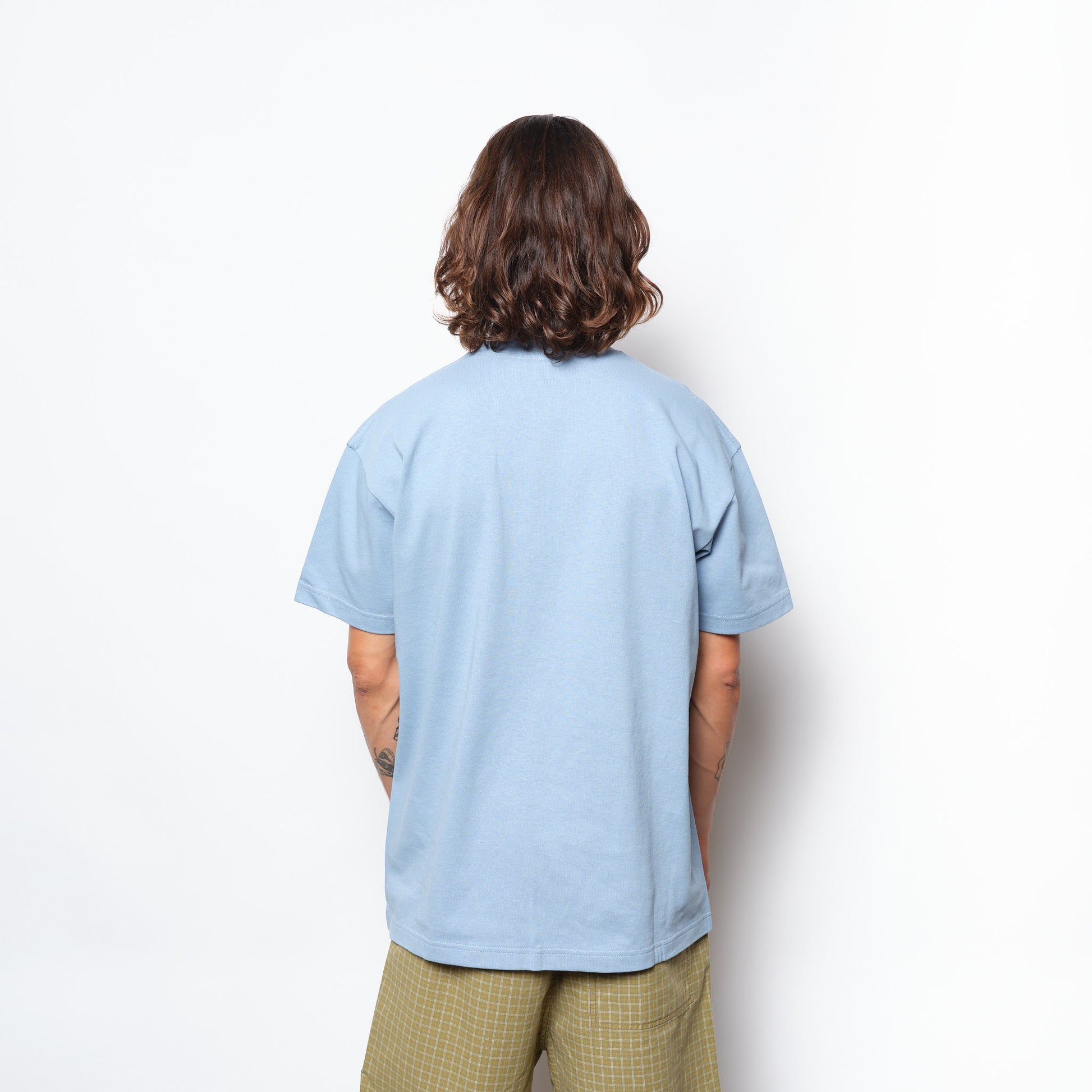 Polar Skate Co - Tee | Passing Resemblance (Dove Blue)