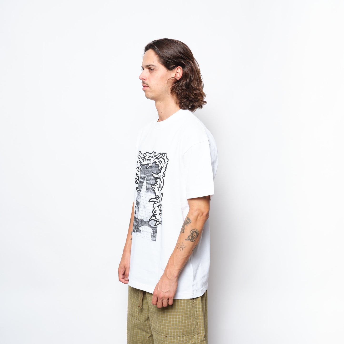 Polar Skate Co - Tee | Passing Resemblance (White)