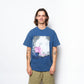 Polar Skate Co - Tee Rabbit (Washed Blue)