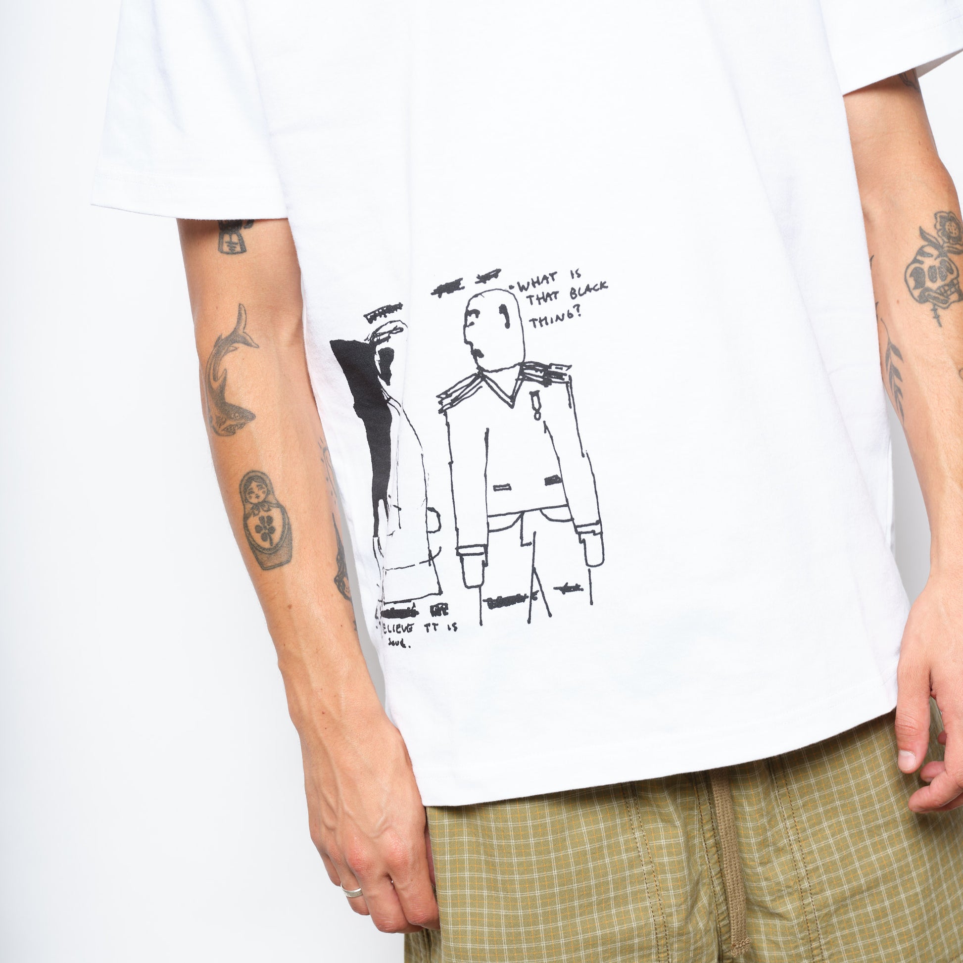 Polar Skate Co - Tee | The End (White)