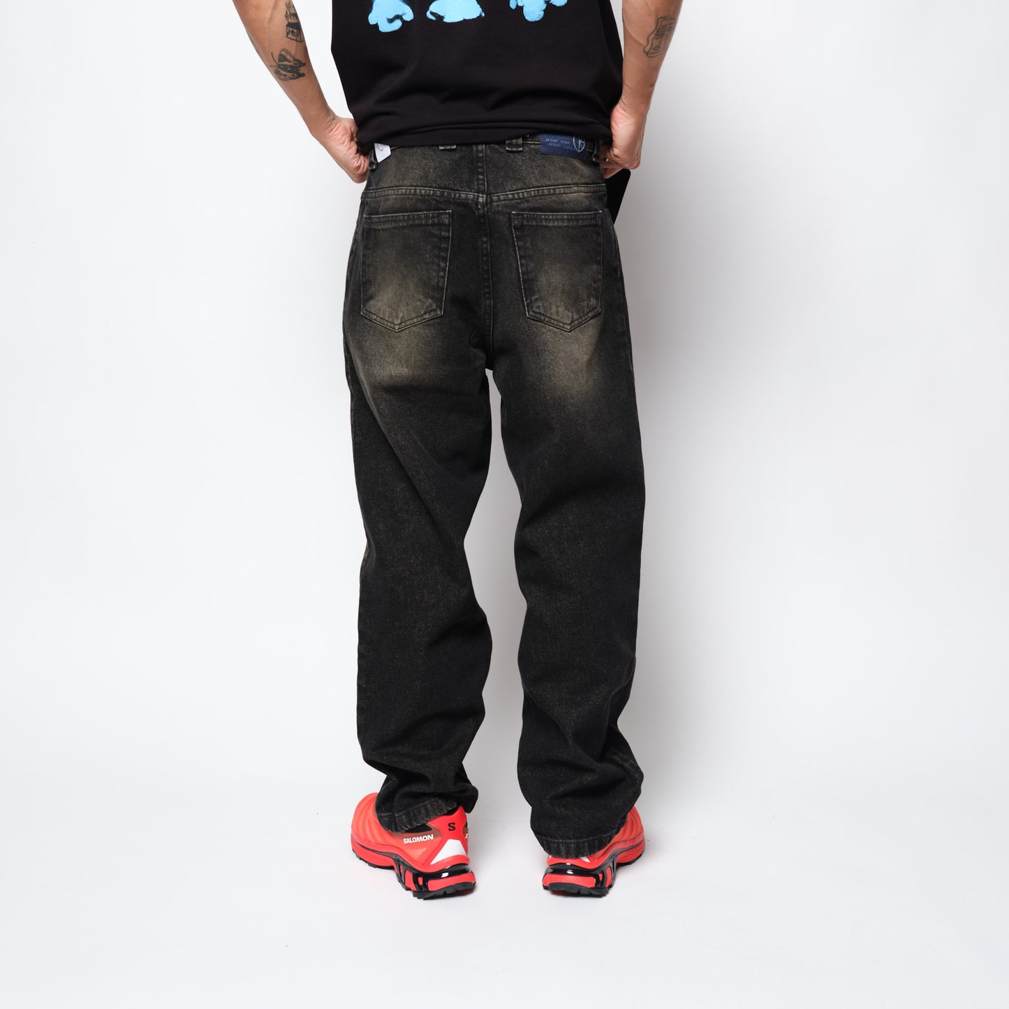Polar Skate Co 93 Pants Dirty Black