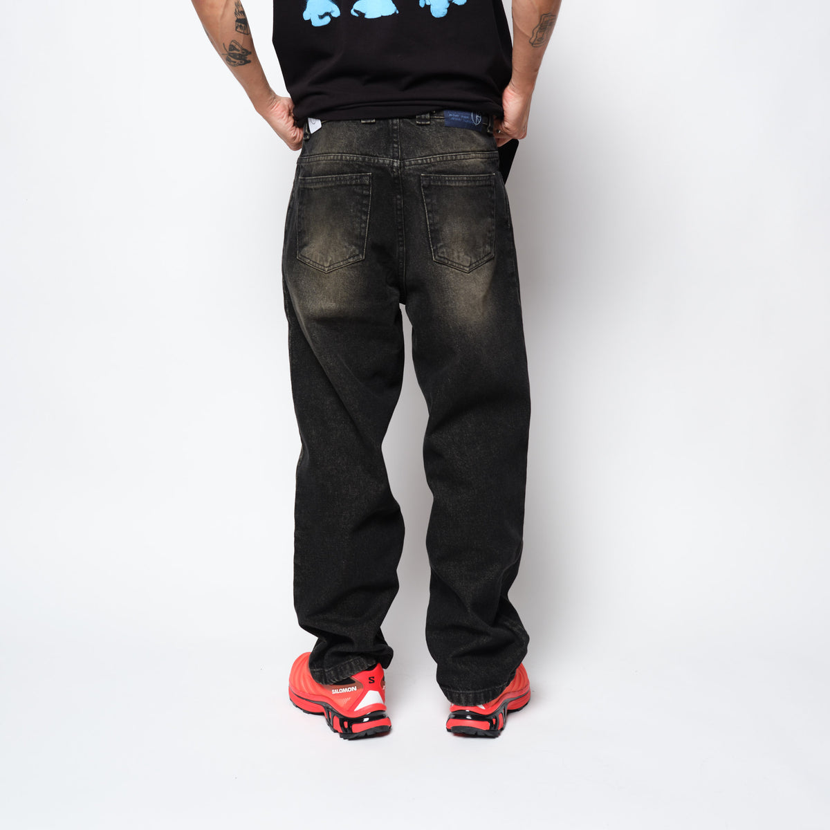 Polar Skate Co 93 Pants Dirty Black