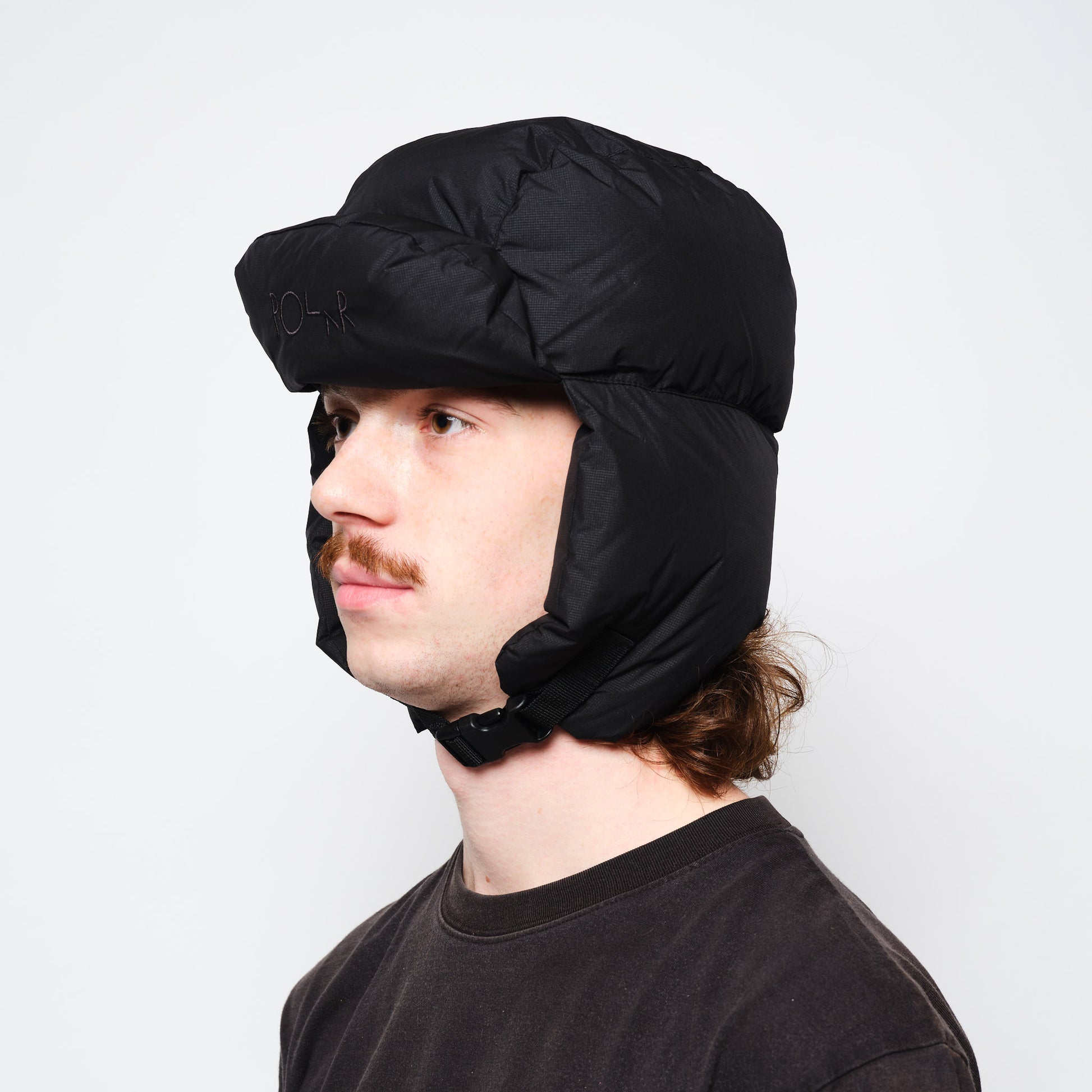 Polar Skate Co Ailu Puffer Hat Black