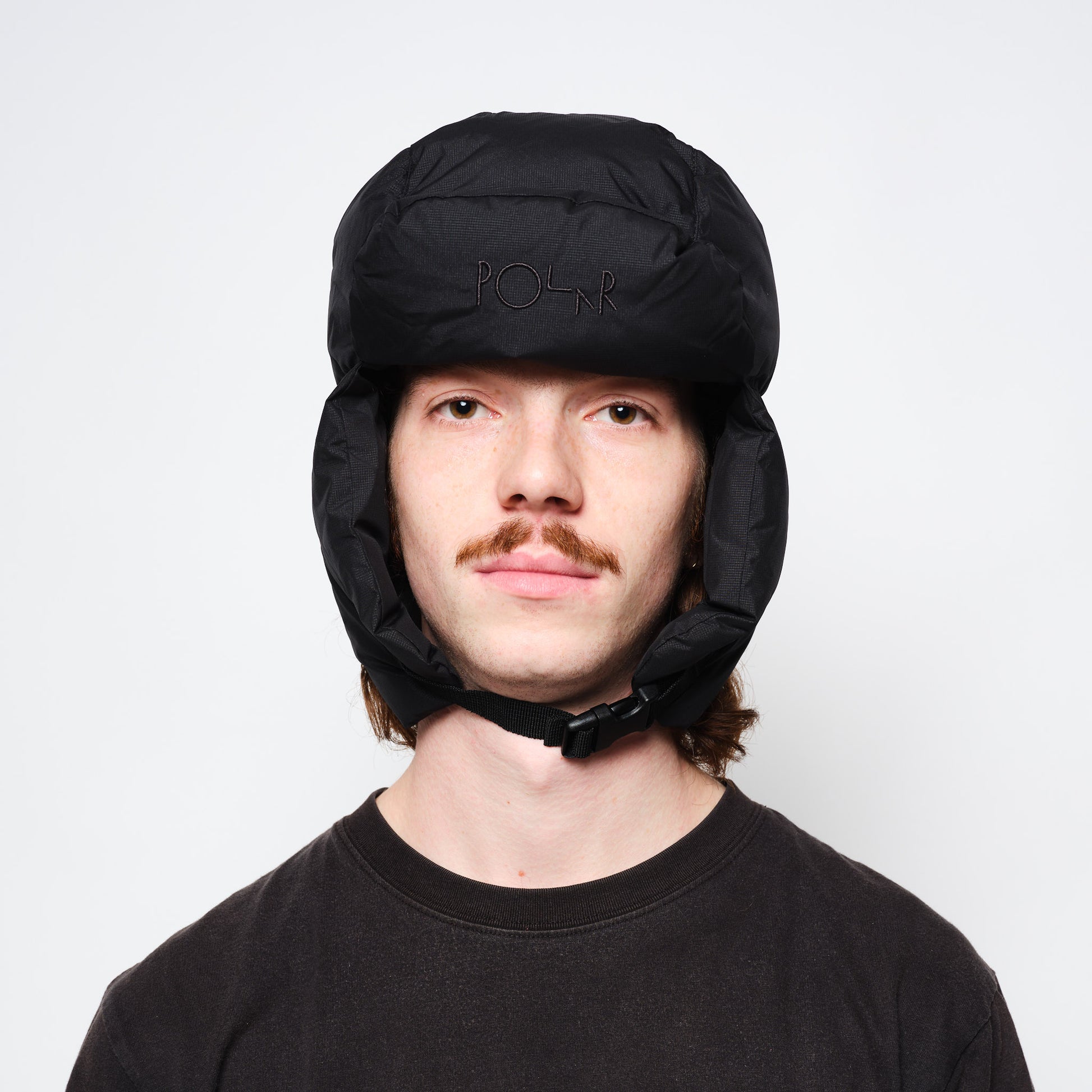 Polar Skate Co Ailu Puffer Hat Black