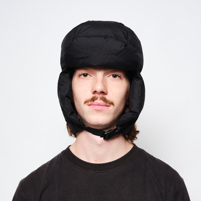 Polar Skate Co Ailu Puffer Hat Black
