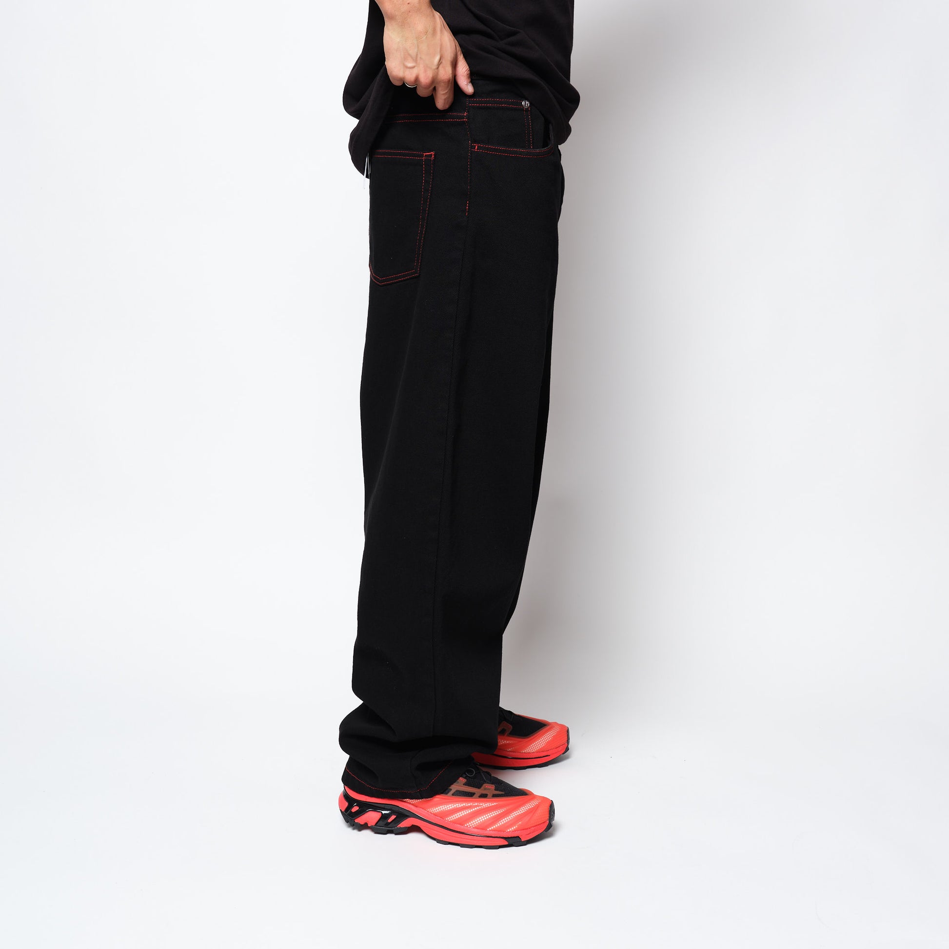 Polar Skate Co Big Boy Pants Apocalypse Nun Black/Red