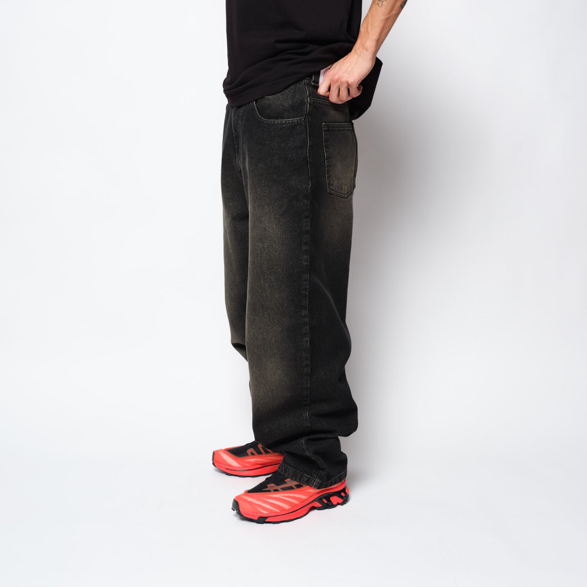 Polar Skate Co Big Boy Pants Dirty Black