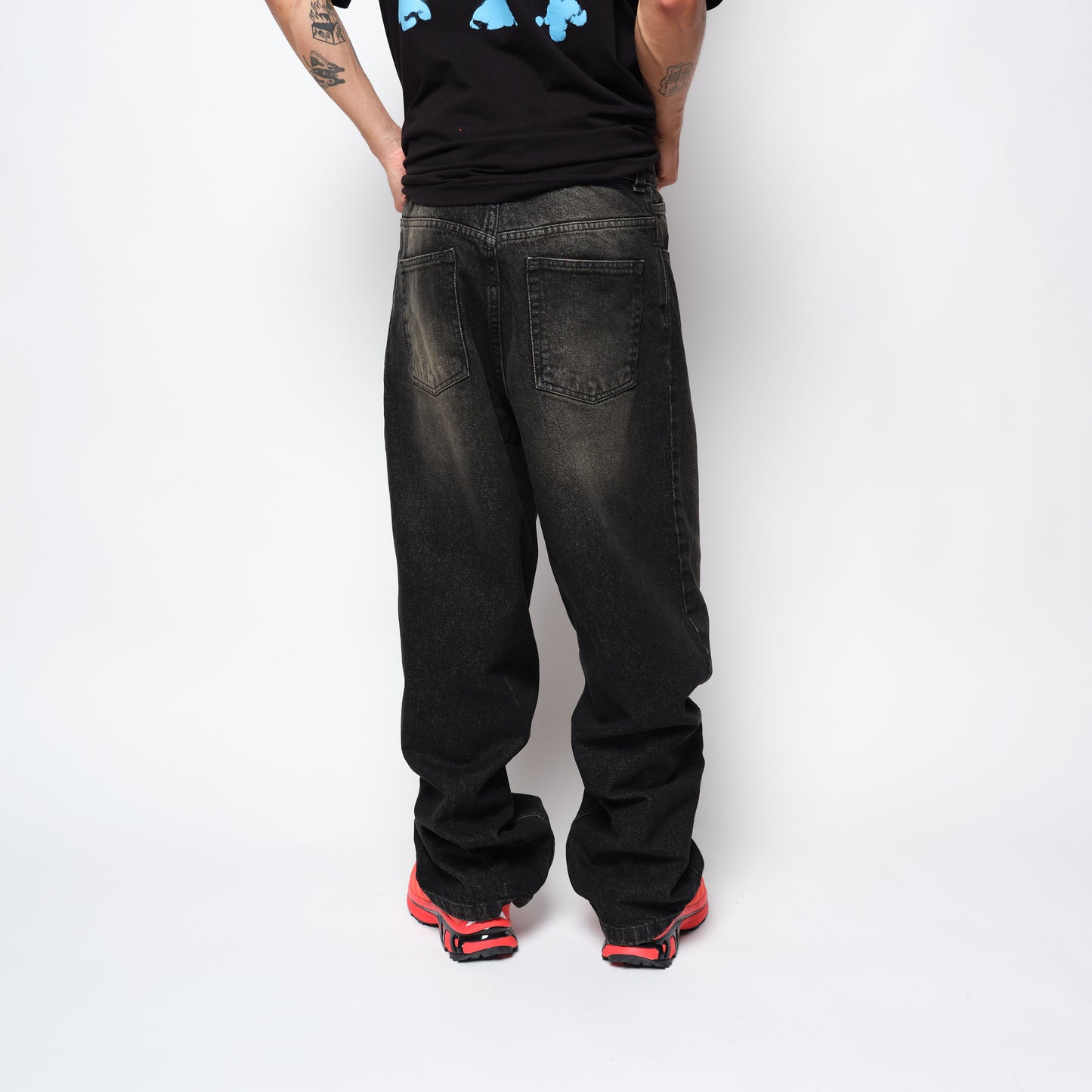 Polar Skate Co Big Boy Pants Dirty Black