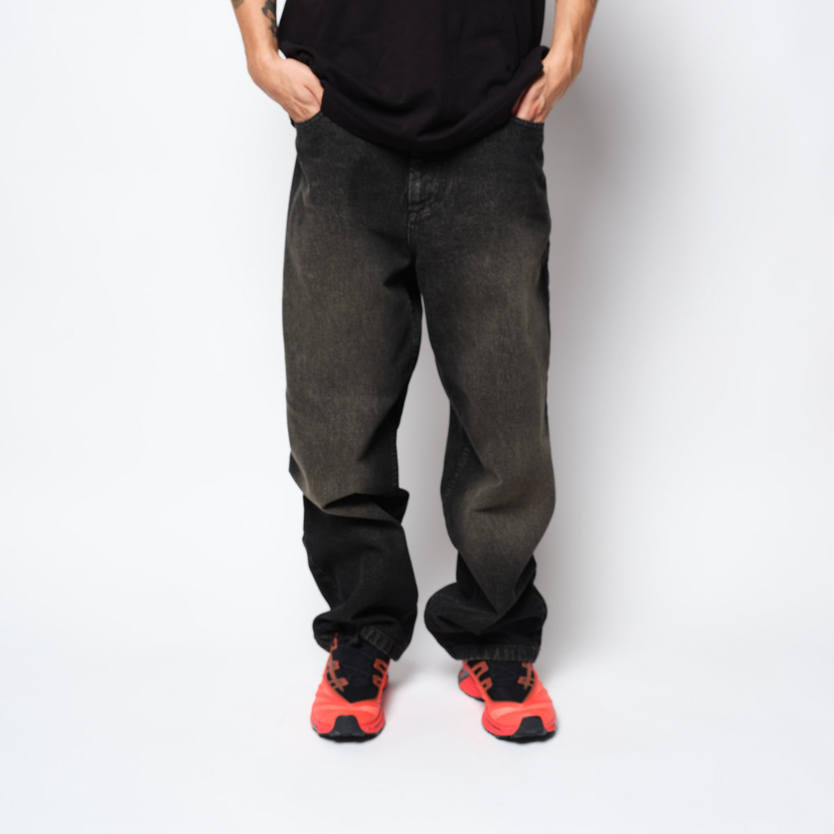 Polar Skate Co Big Boy Pants Dirty Black