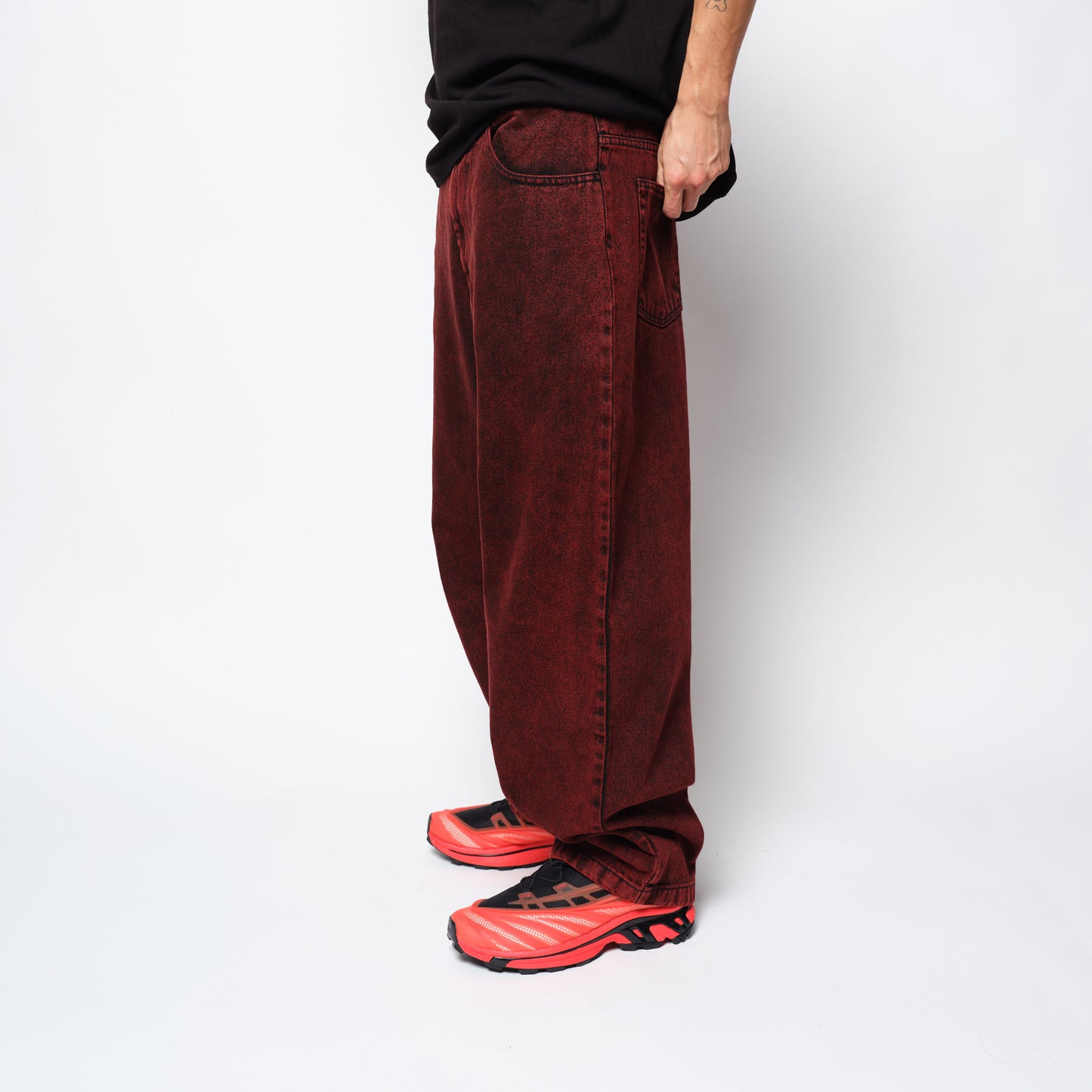 Polar Skate Co Big Boy Pants Red Black