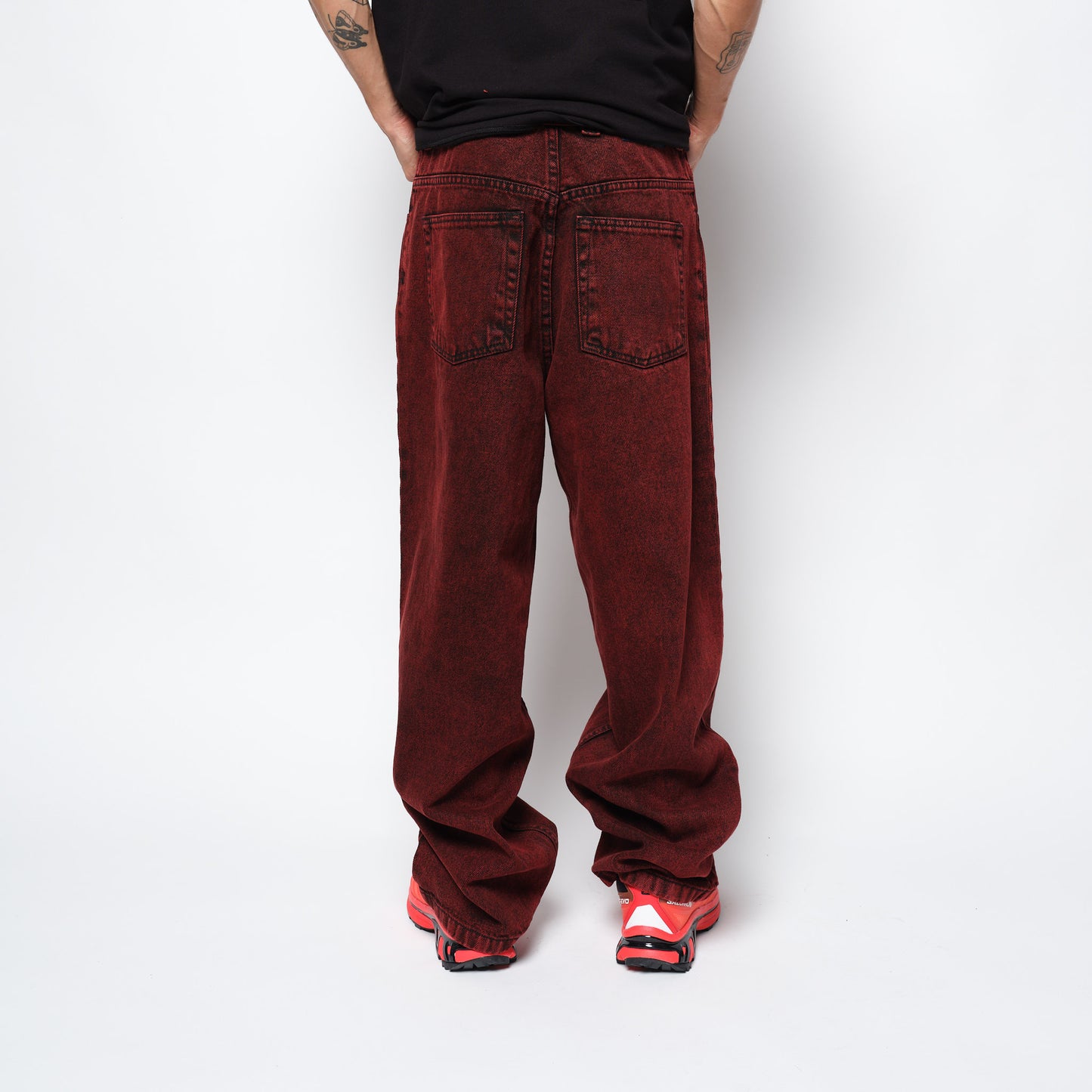 Polar Skate Co Big Boy Pants Red Black