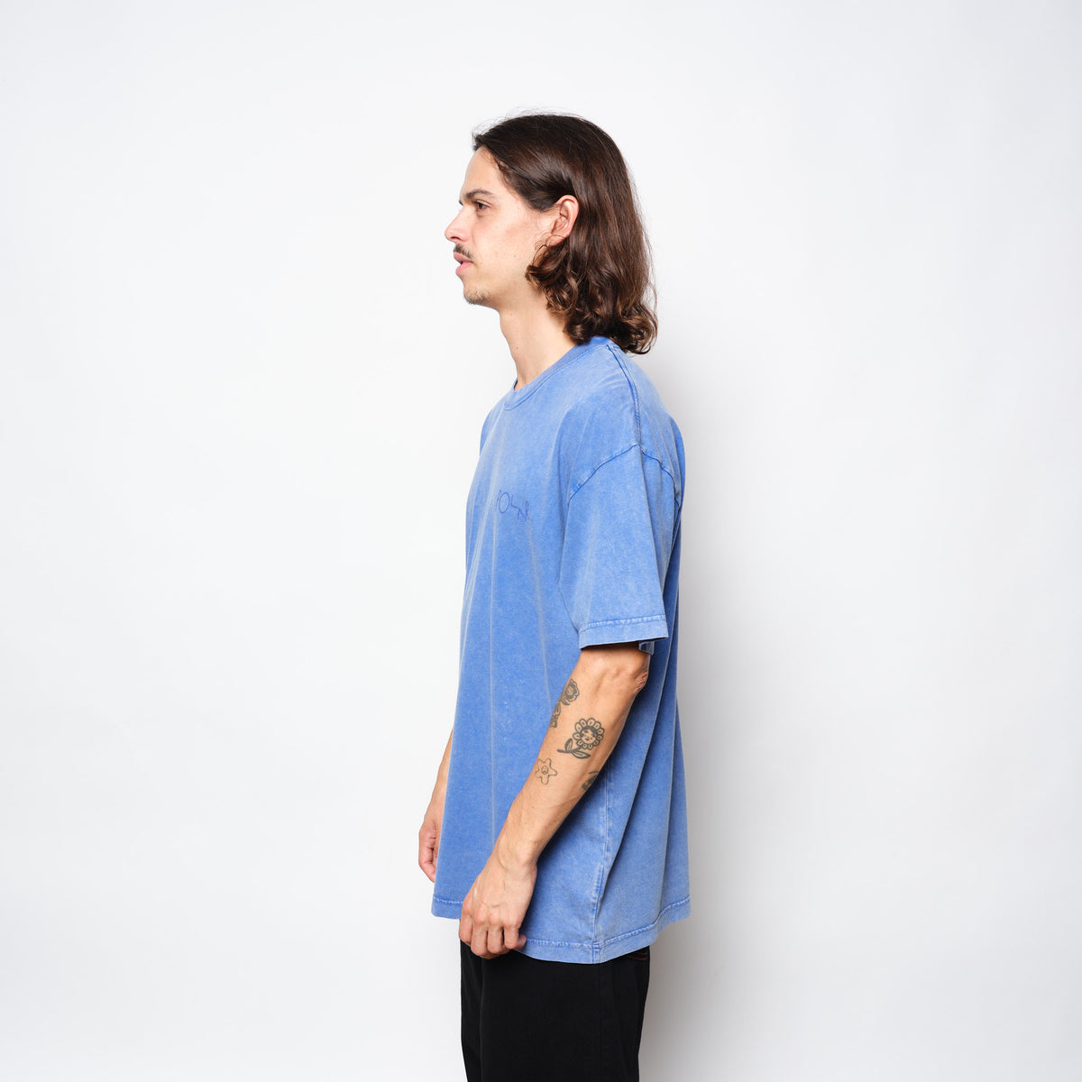 Polar Skate Co Fade Tee Egyptian Blue