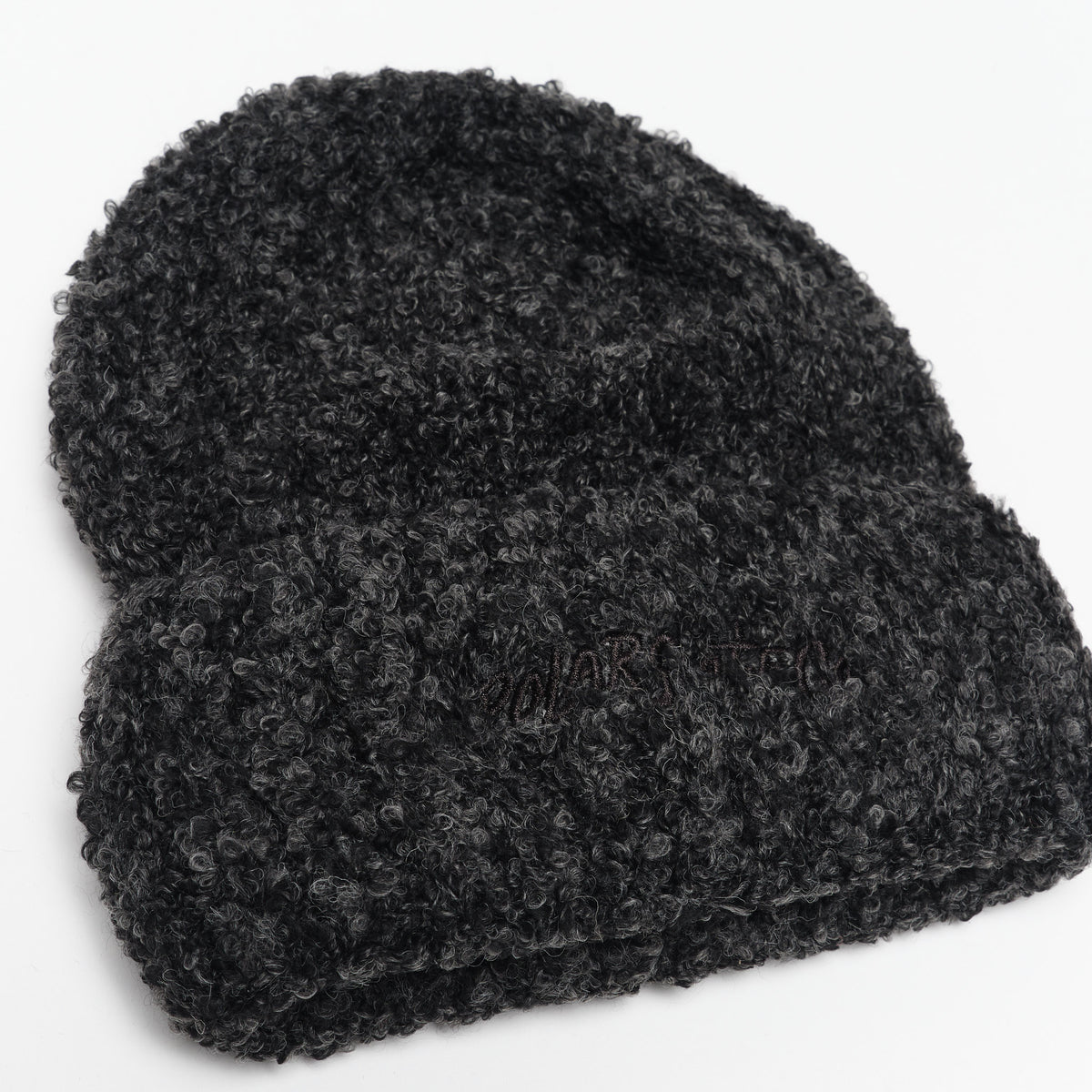 Polar Skate Co Fluff Beanie Black