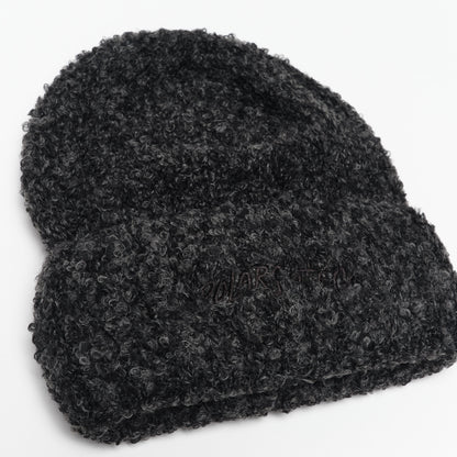 Polar Skate Co Fluff Beanie Black