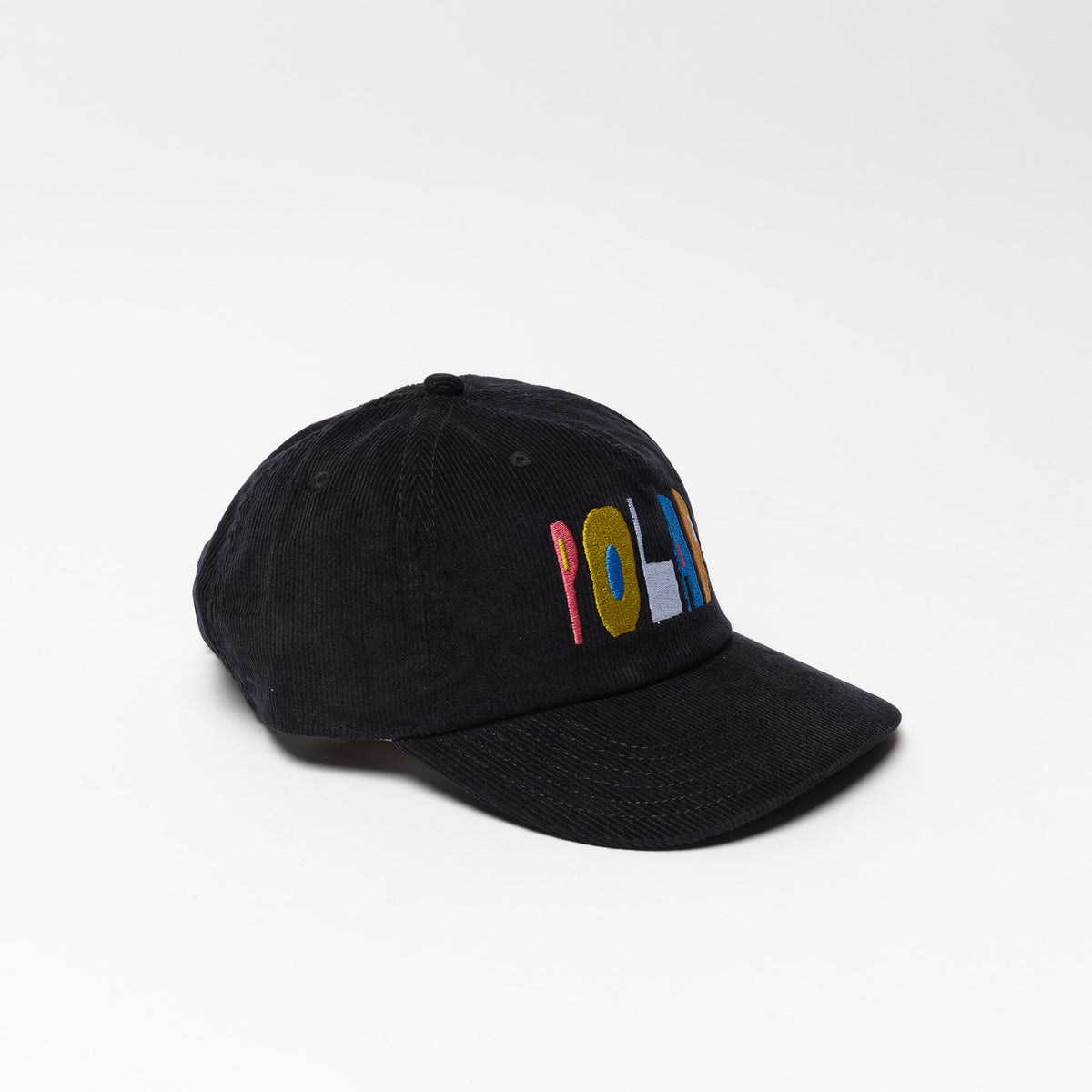 Polar Skate Co James Cap Cut Logo Black