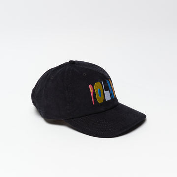 Polar Skate Co James Cap Cut Logo Black