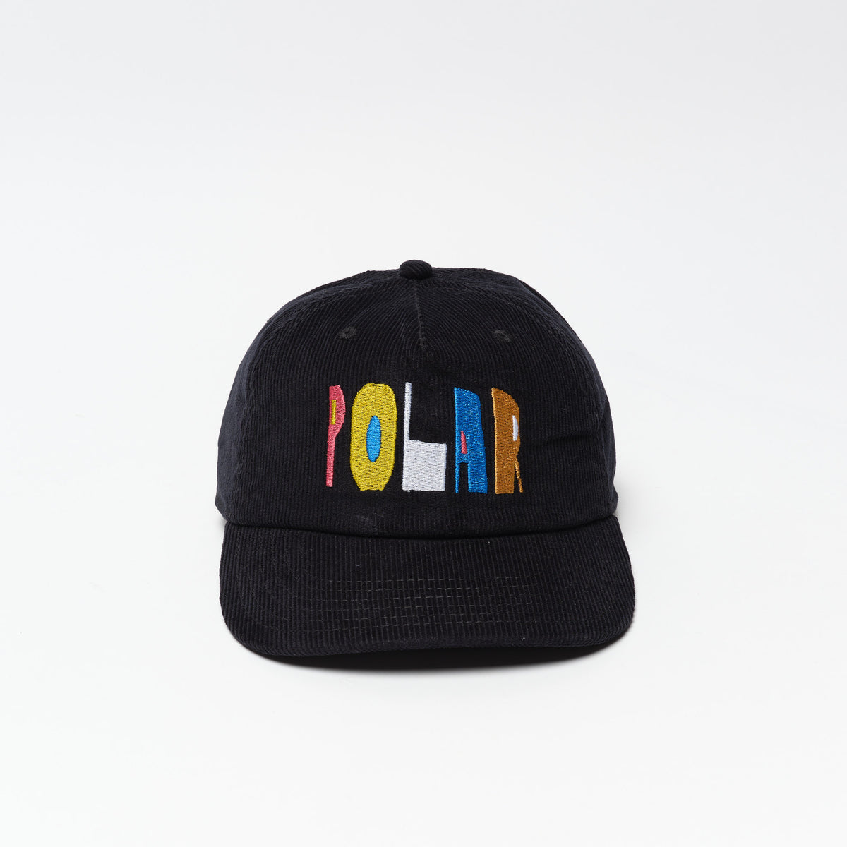 Polar Skate Co James Cap Cut Logo Black