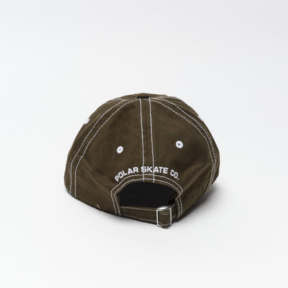 Polar Skate Co Sai Cap Contrast Olive