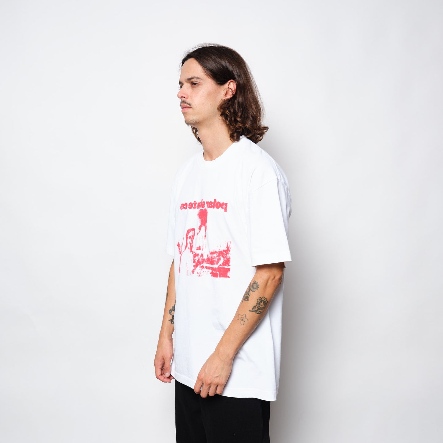 Polar Skate Co Tee Apocalypse Nun White