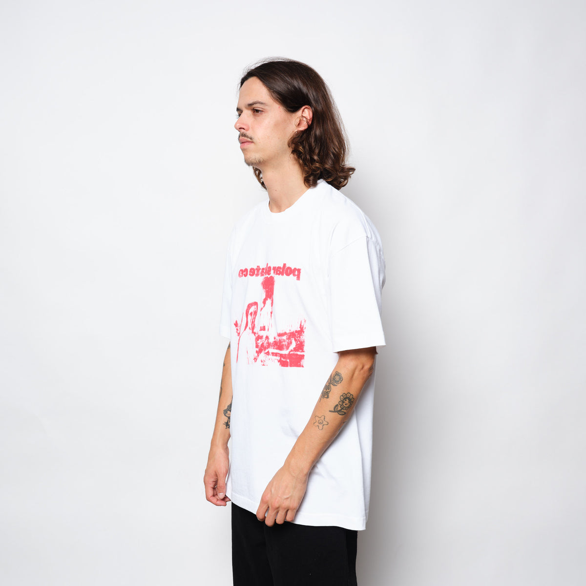 Polar Skate Co Tee Apocalypse Nun White