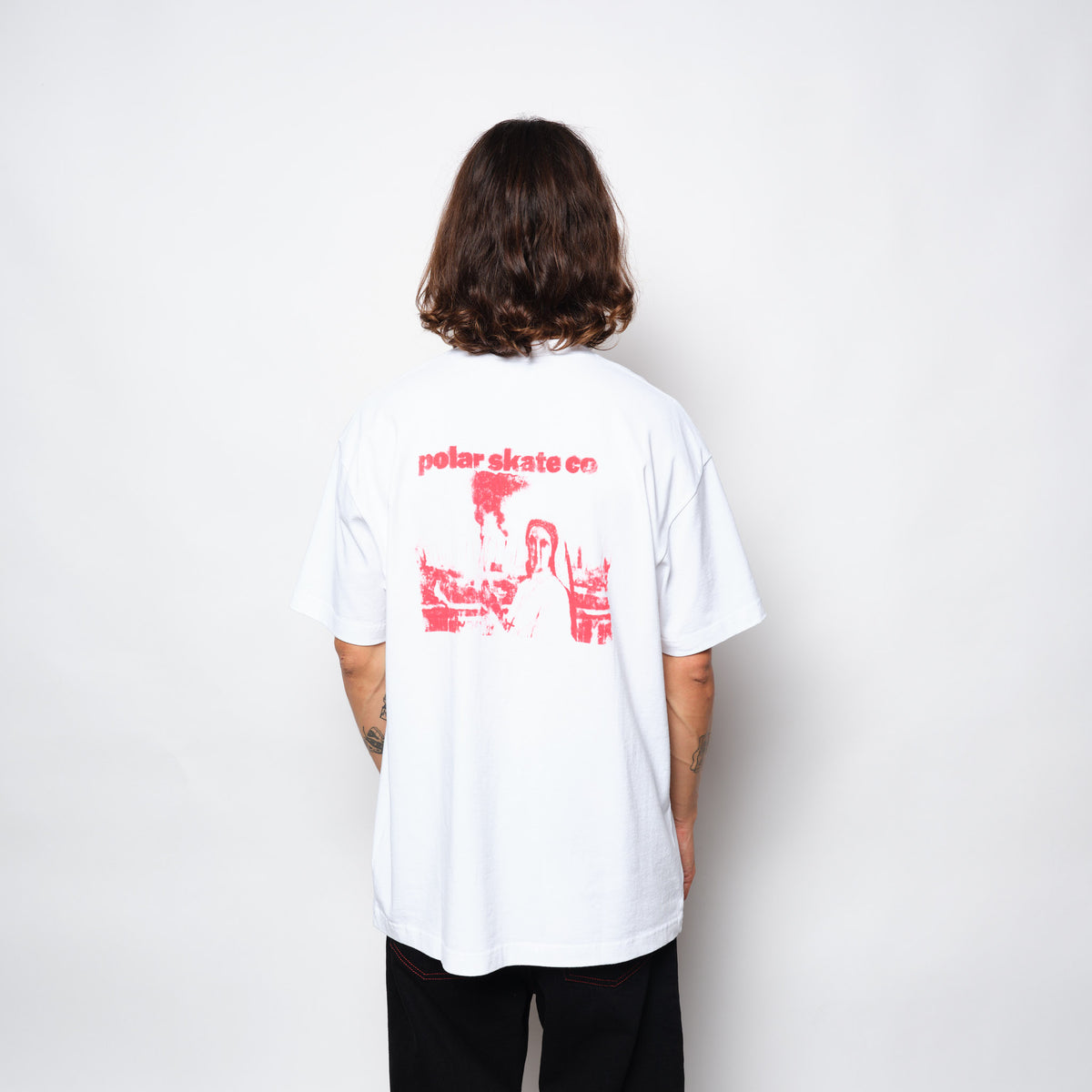 Polar Skate Co Tee Apocalypse Nun White