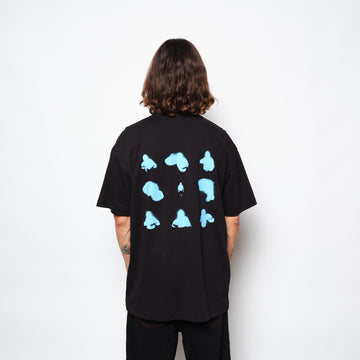 Polar Skate Co Tee Fighting Myself Black
