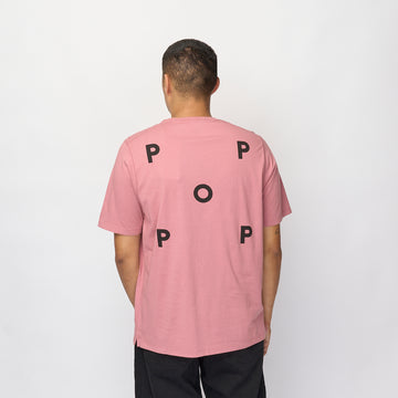 Pop Trading Company - Logo T-shirt (Mesa Rose)