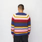 Pop Trading Company - Striped Knitted Crewneck (Multi)