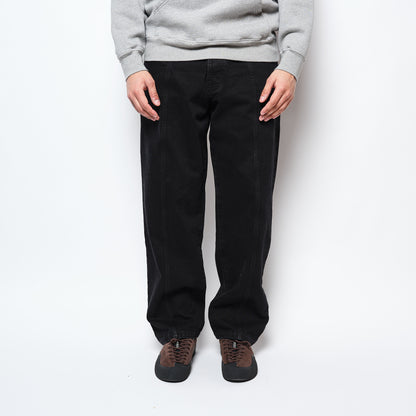 Pop Trading Co - Drs Denim Seam Pants (Washed Black Denim)