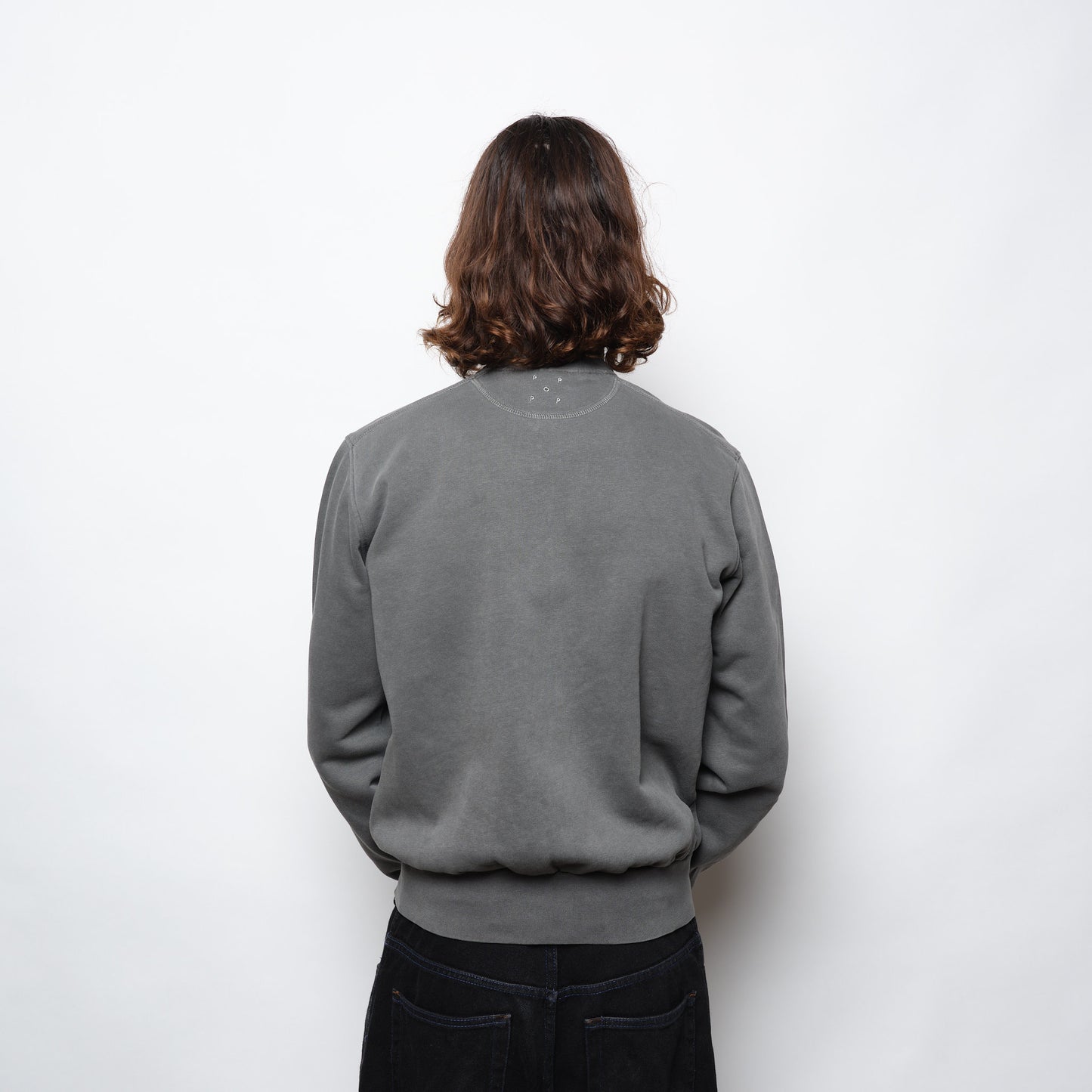 Pop Trading Co - Full Zip Sweat (Washed Black)
