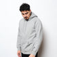 Pop Trading Co - Hearts Hooded Sweat (Heather Grey)