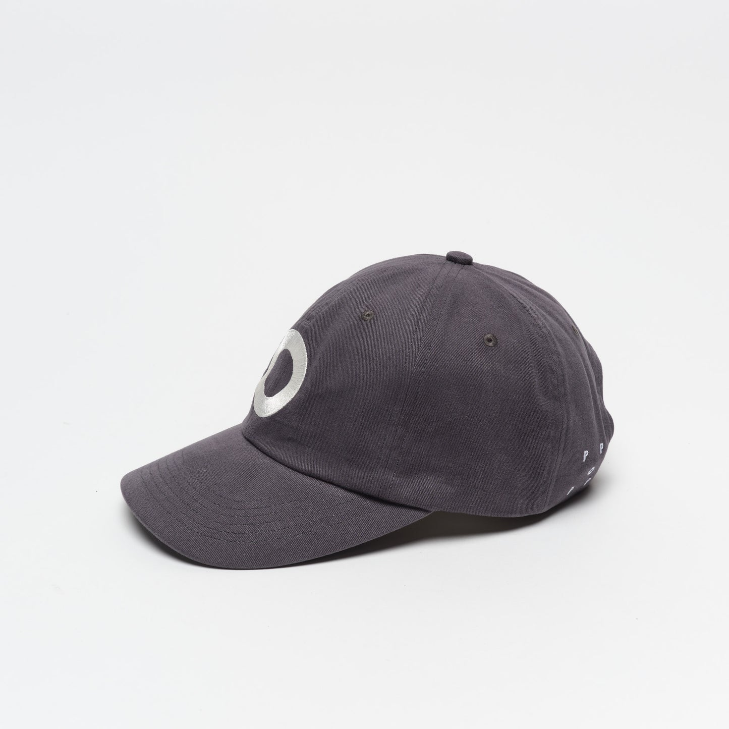 Pop Trading Co O Sixpanel Hat Charcoal