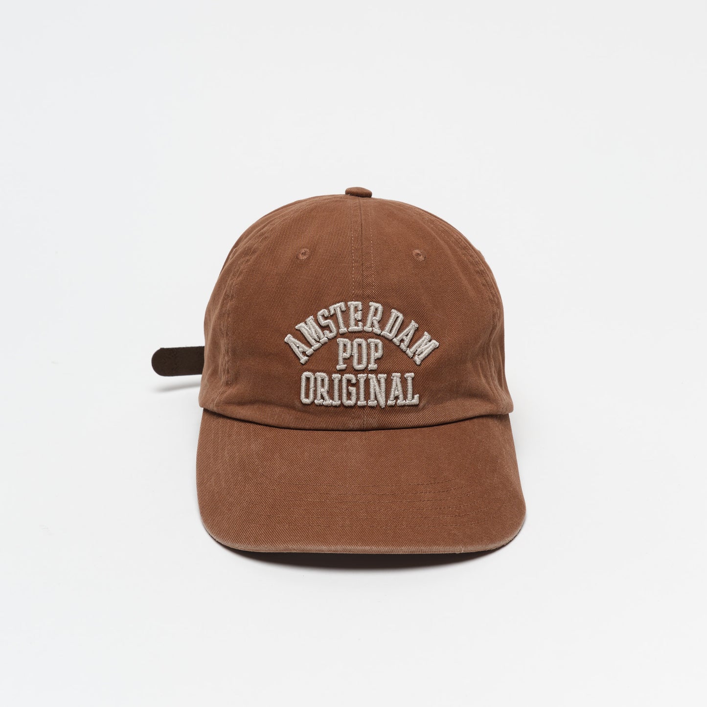 Pop Trading Co Original sixpanel hat Washed Delicioso
