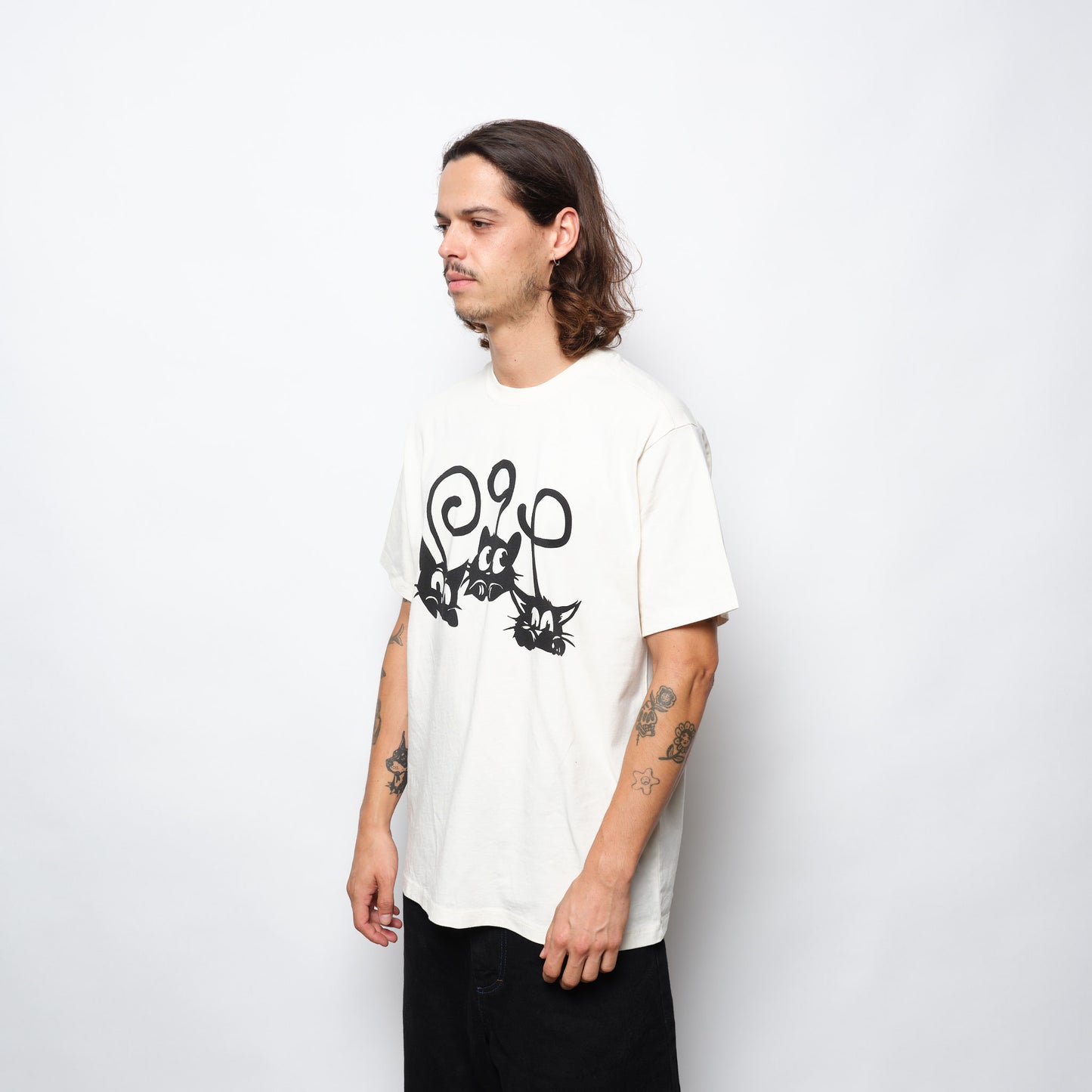 Pop Trading Co Tail T-Shirts Off White