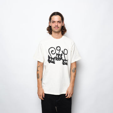 Pop Trading Co Tail T-Shirts Off White