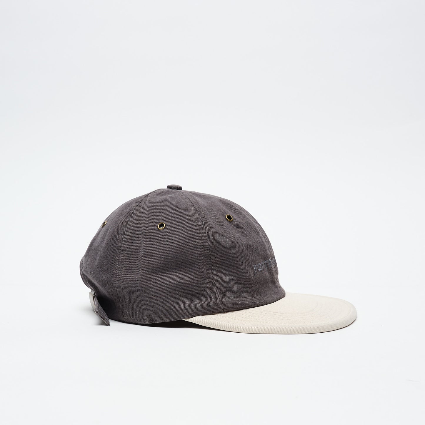 Pop Trading Company - 2 tone flexfoam hat (Charcoal/Off White)