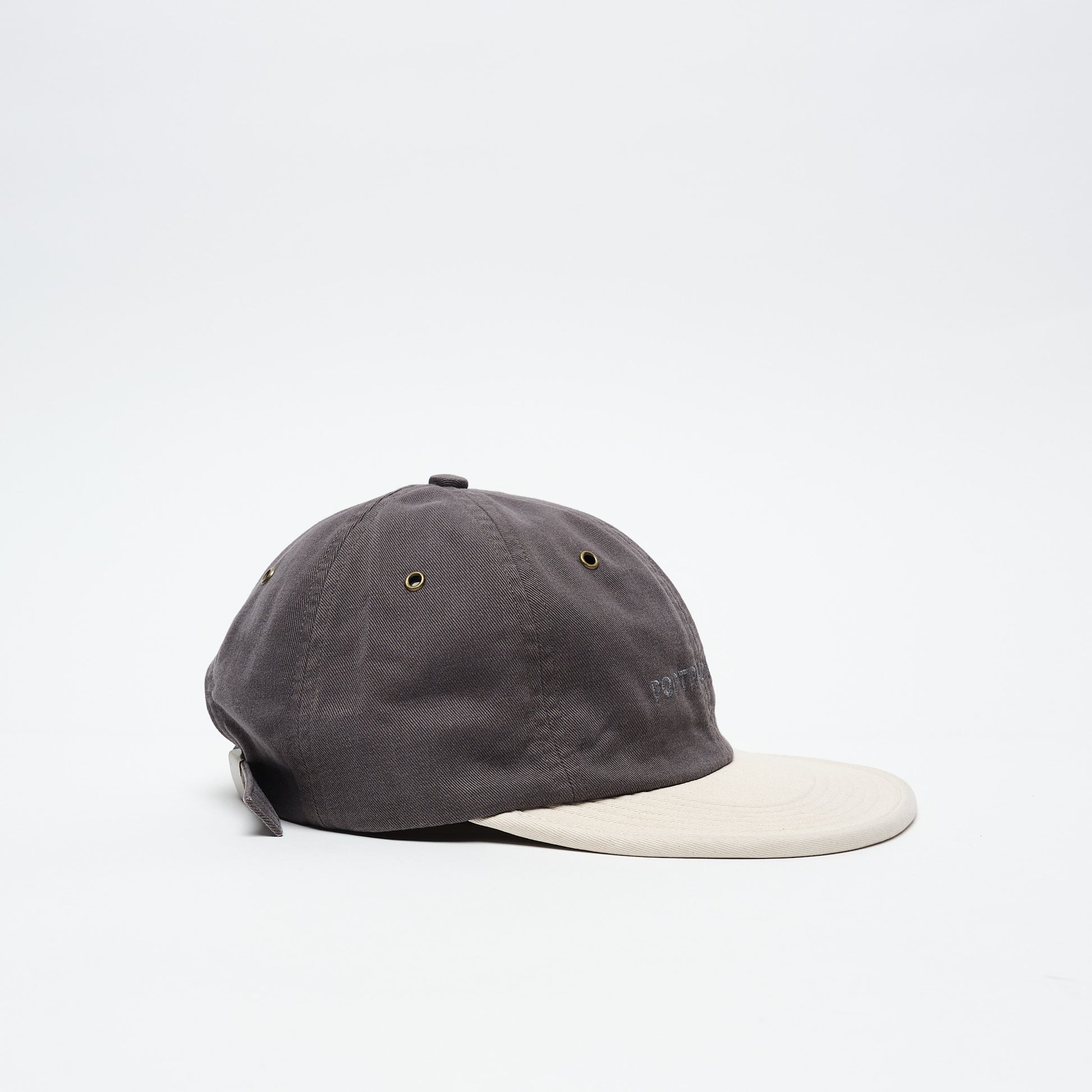 Pop Trading Company - 2 tone flexfoam hat (Charcoal/Off White)
