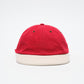 Pop Trading Company - 2 tone flexfoam hat (Earth Red/Off White)