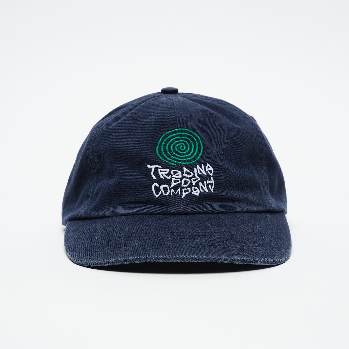 Pop Trading Company - Block Sixpanel hat (Navy)