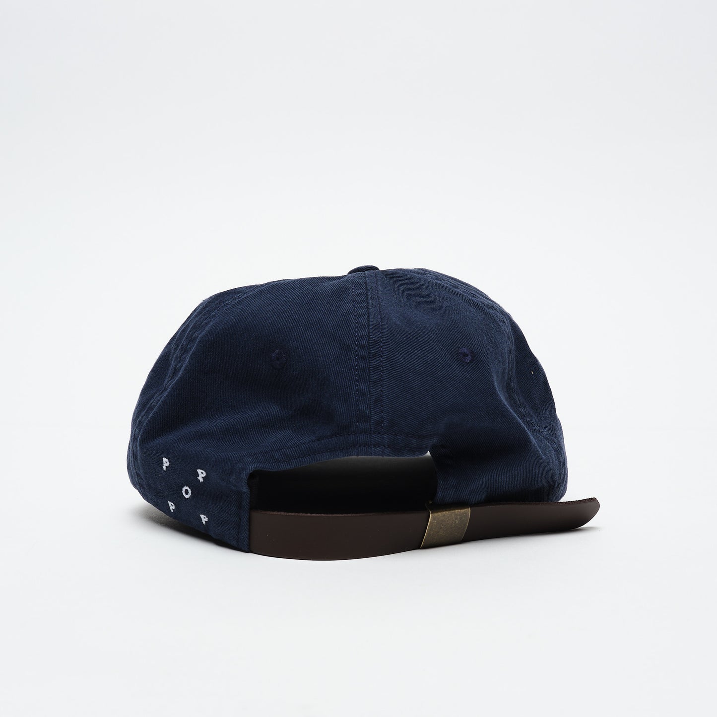 Pop Trading Company - Block Sixpanel hat (Navy)