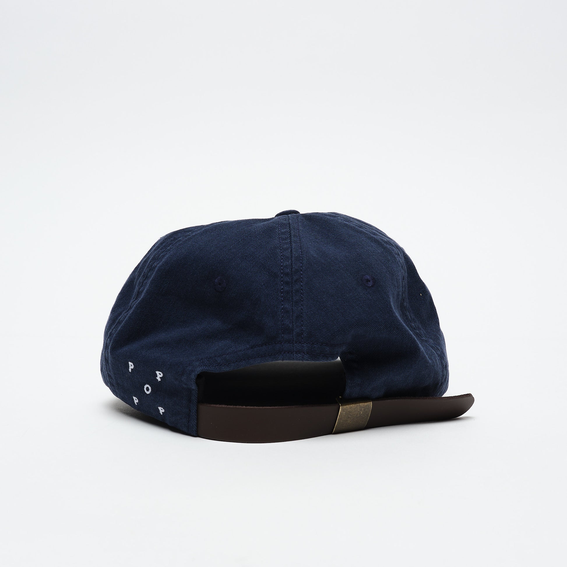 Pop Trading Company - Block Sixpanel hat (Navy)