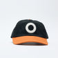 Pop Trading Company - O Sixpanel Hat (Black/Orange)