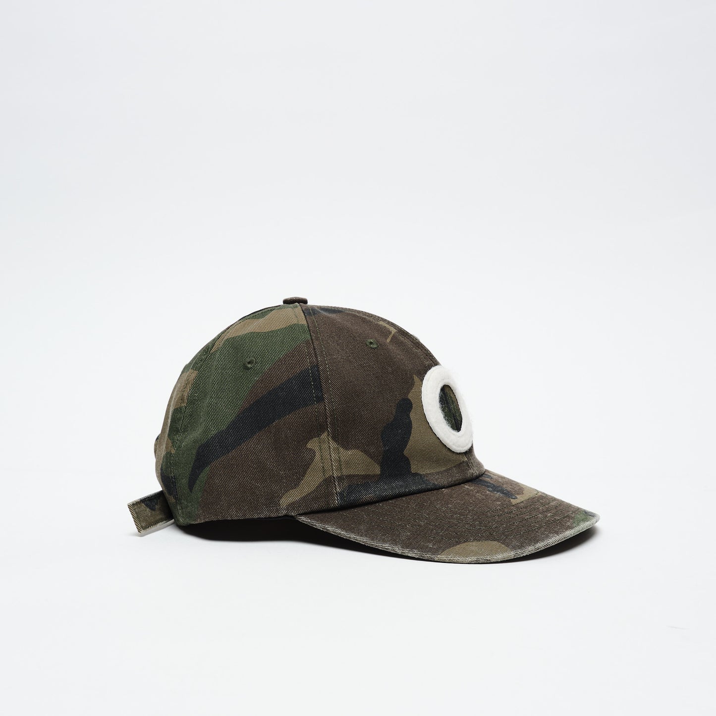 Pop Trading Company - O Sixpanel Hat (Camo/Charcoal)
