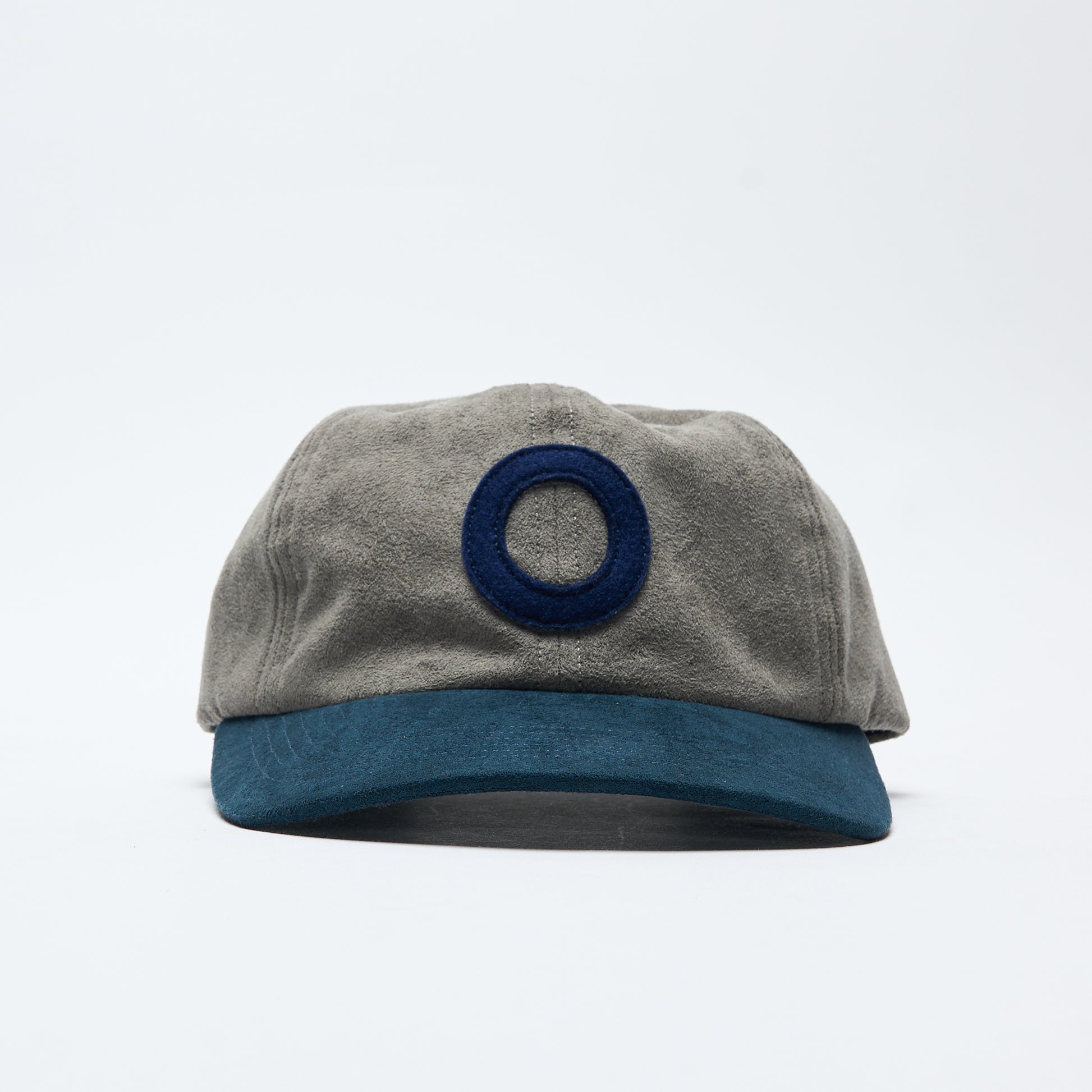 Pop Trading Company - O Sixpanel Hat (Grey/Navy)