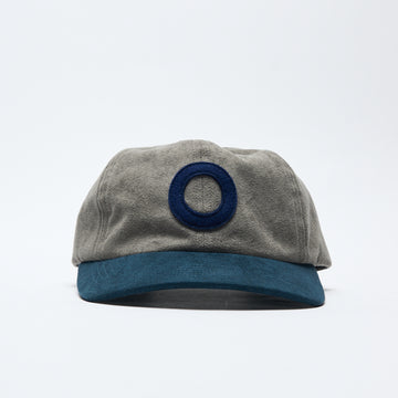 Pop Trading Company - O Sixpanel Hat (Grey/Navy)